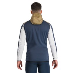 Veste ski de fond universelle chaude Sportful Rythmo 2024 galaxie bleu / bronze / blanc